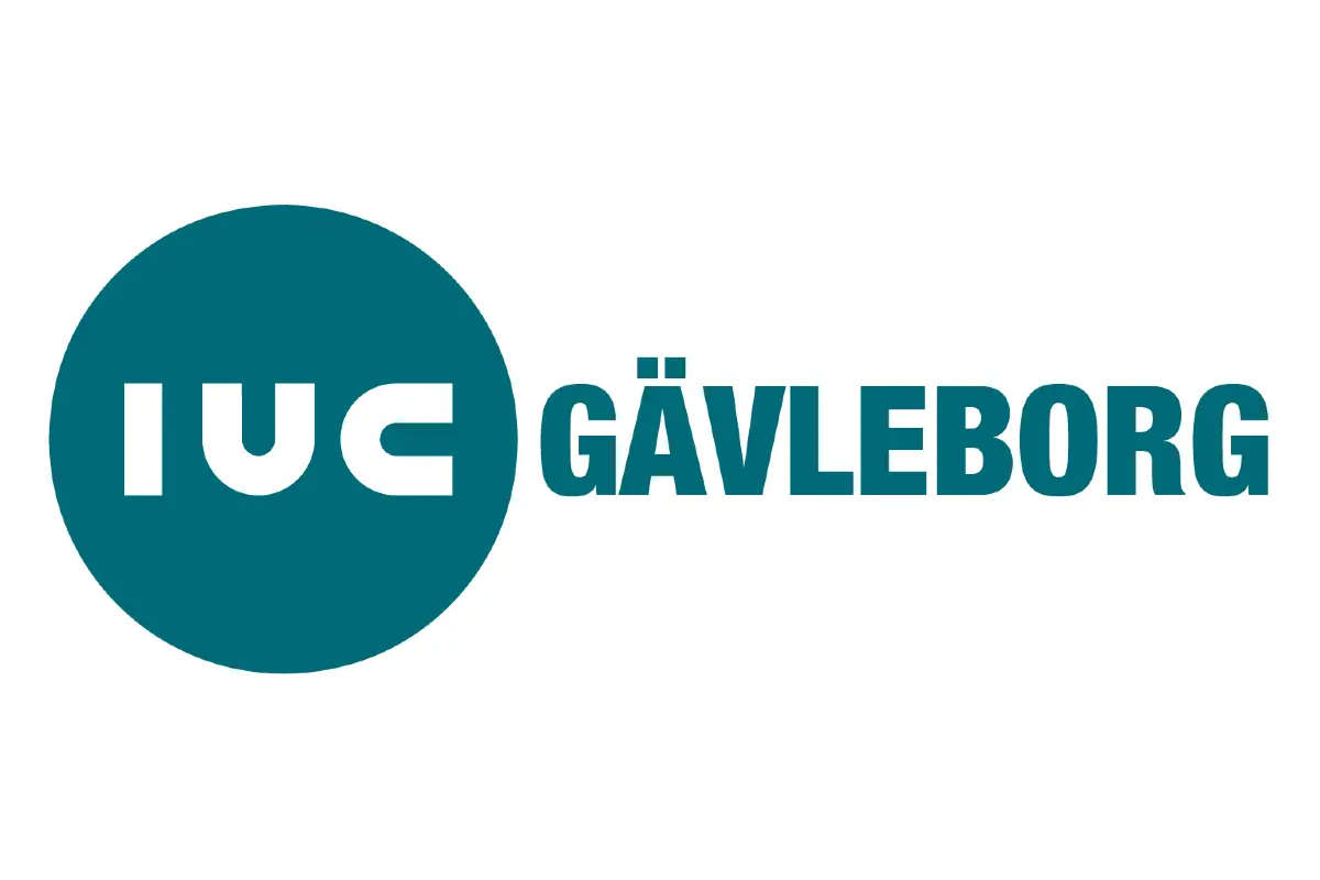 IUC-gävleborgs logga i färgen petrol